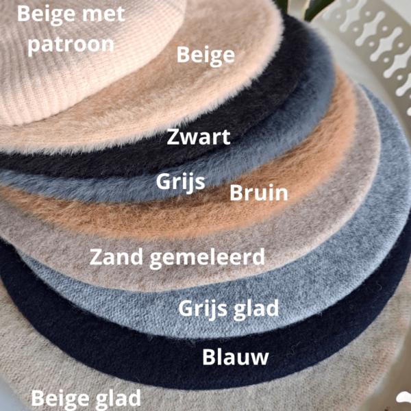 meisjes baret overzicht kleuren