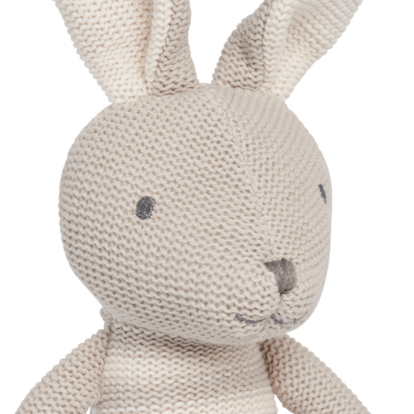 Jollein knuffel bunny joey detail hoofdje