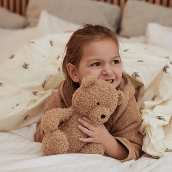 Jollein knuffel teddy bear biscuit met kindje