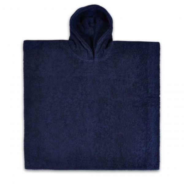 Funnies Badponcho donker blauw