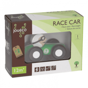 Jouéco houten raceauto classic groen